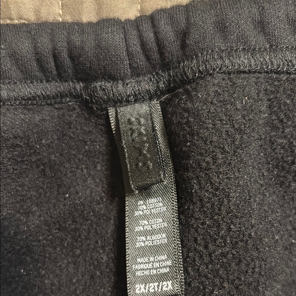 Skims Black Drawstring Sweatpants - image 2